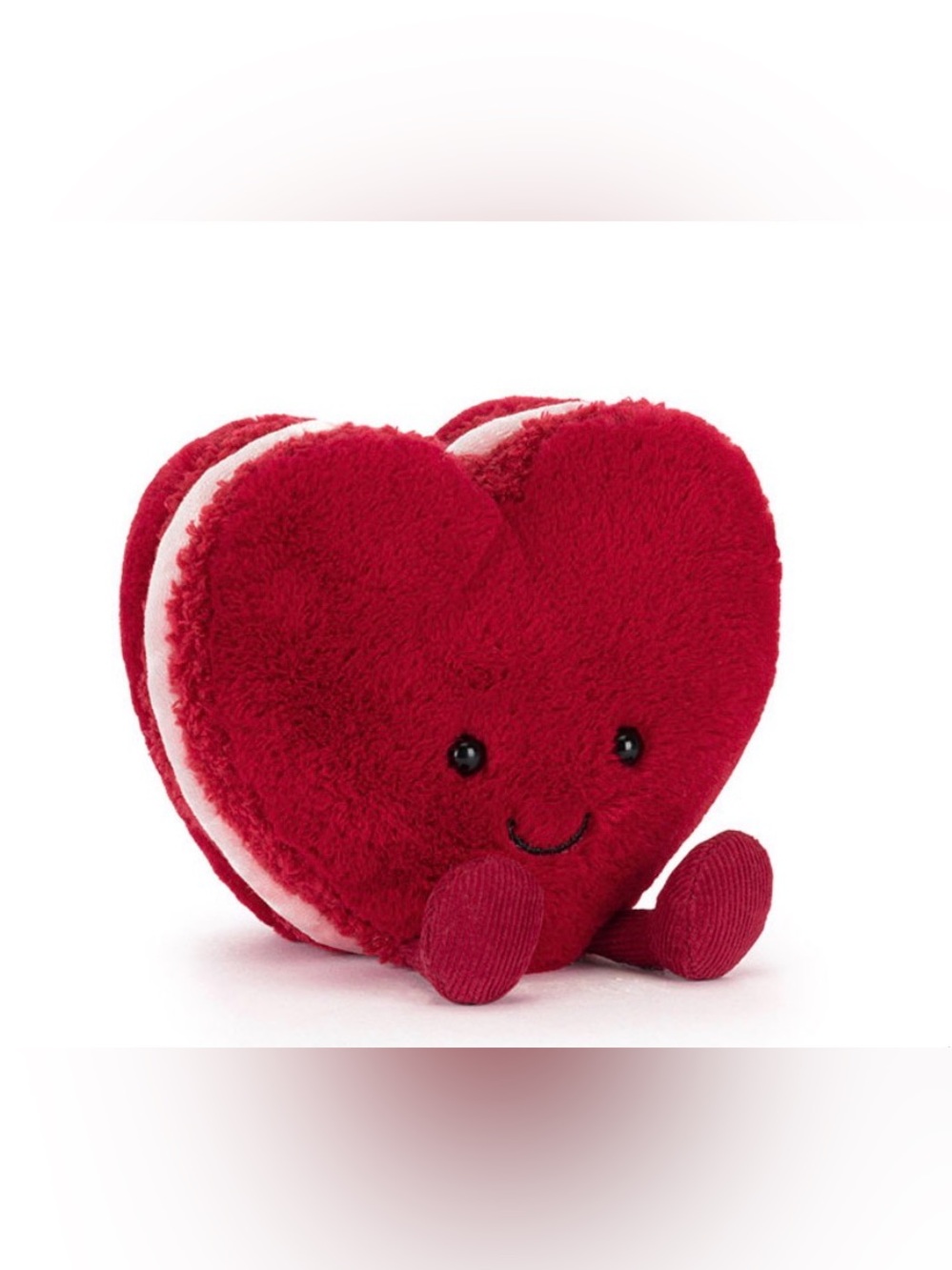 Jellycat Amuseables Arlette Heart Macaron BNWOT HTF 100% Authentic ***RETIRED***